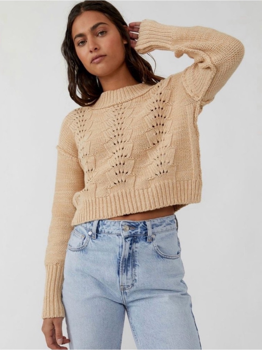Free People Bell Song Pullover Sweater